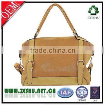 High quality ladies popular chinese PU leather tote bags