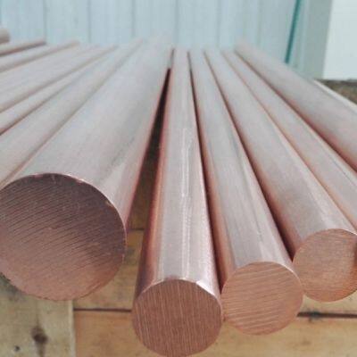 Maßgeschneiderte Größe ASTM C11000 C10200 Roter Kupferstab, runder Kupferstab photo-4