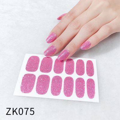 Оптовые наклейки для маникюра от роскошного бренда, наклеи для украшения ногтей