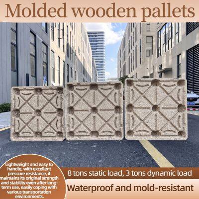 Eco-friendly, Recyclable Molded Wood Pallets — Compliant With European and American Standards — Hassle-Free Export