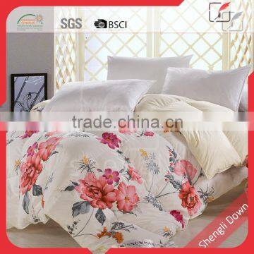 Hot Sale Printed 90% Duck Down Filled Feather Quilt photo-4