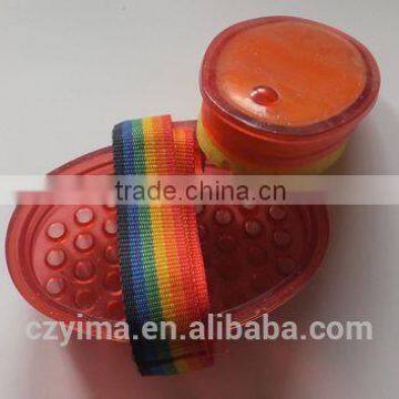 Massage Sponge Brush With Rainbow Strap photo-3