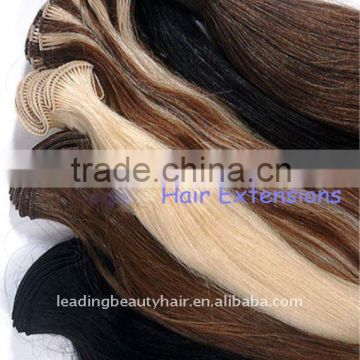 Natural color Handtied hair weaving