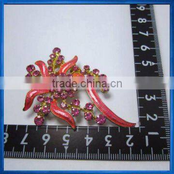 flower brooch,alloy fibula