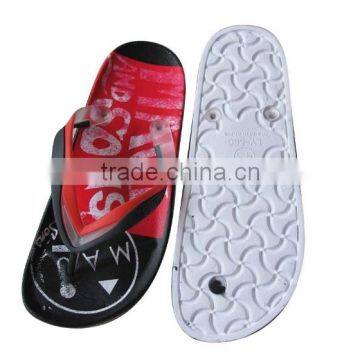 Popular color Beach flip flop slipper for men