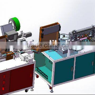 New Integrated Design 3-in-1 Cylindrical Batteries Insulator Pasting, Sorting and Spot Welding Machine