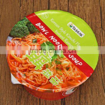 Kimchi Flavored Instant Ramen Noodle 90g in Cup