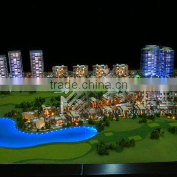 Architectural model/ miniature shipping mall scale model