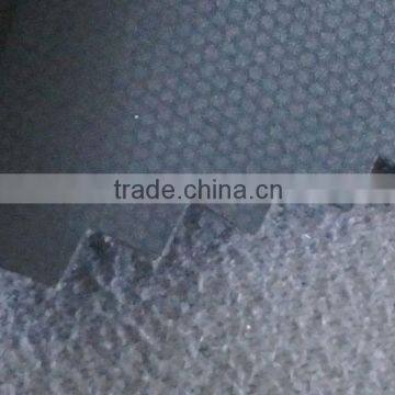 54/55'' Width Polyester pu Suede Leather for Winter Garments