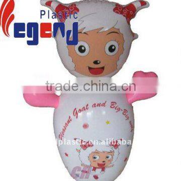 inflatable sheep punching bag