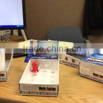 paper counter display box for e-liquid,perforated display box