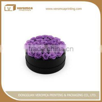 Professional white round hat box
folding flowers packaging boxes