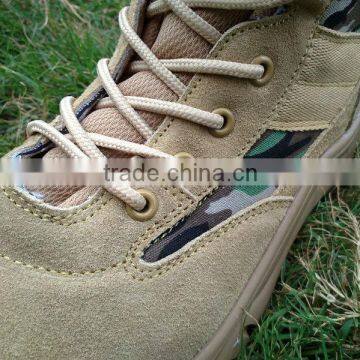 Desert Color Sand Colour Leather 9.5inch Good Quality DELTA Tactical Boots photo-4