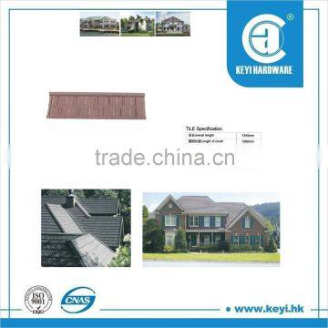 Flat Metal Type metal roofing, decorative waterproofing metal roof