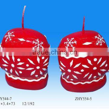 candle glove (Christmas candle,gift candle)polyresin