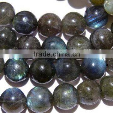 Labradorite Smooth Beads Roundell Shape 8x11.5mm Approx 18''Inch Good Quality On Wholesale Price. photo-3