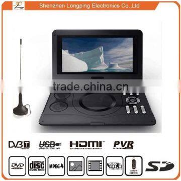 Multimedia Portable DVD with rechargeable li battery