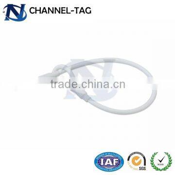High quality eas lanyard hard tag lanyard one loop white lanyard