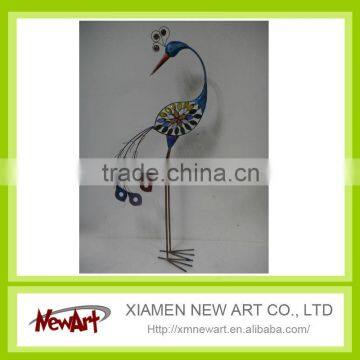 handmade metal garden cranes