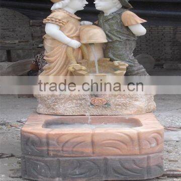 Cute Kids Water Fountain, Carving Fountain for indoor & Outdoor Decoration