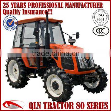 Economical and Practical QLN 704 70hp 4wd small agricultural tractor cultivator