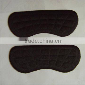 Heel liner foam insoles with self adhensive