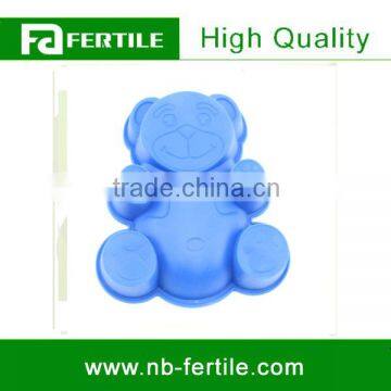 ZZB 111196 Factory Wholesale Animal Silicone Cake Mould For Christmas