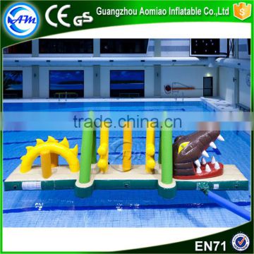 Cheap inflatable aqua run inflatable water obstacle course for sale                        
                                                                                Supplier's Choice