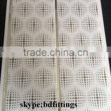 hard plastic board high glossy pvc ceiling panel