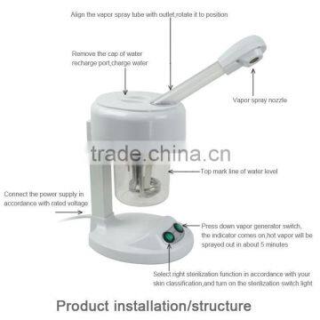 Professional Portable Mini Desktop Facial Steamer OZone Spa Salon Beauty Table photo-3