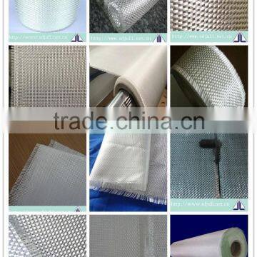 PVC Tube Fiberglass fabric C-glass 135g /m2 woven roving fabric Mesh cloth