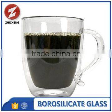 newest style popular heat resistant glass coffee cup