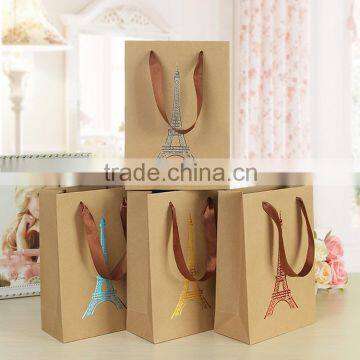 Customized Factory Price High Quality Kraft Brown Paper Bag Design for Gift Supplier's Choice photo-2