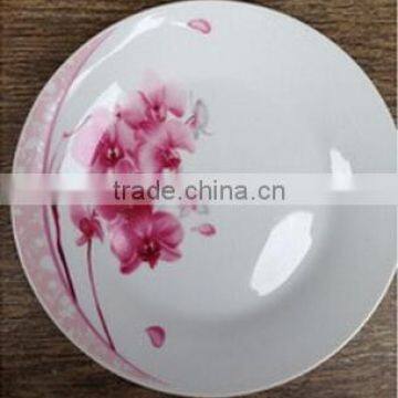 Bulk Ceramic Plate Dishes ,porcelain Dinner Plate for Promotion