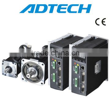 750w 2.4Nm,3000rpm,2500PPR 3phase low inertia AC servo kit (servo motor+servo driver+servo controller)