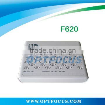 4GE + 2 Voice Port, Support H.248 and SIP Protocol ZTE F620 GPON ONU photo-4