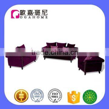 S15909 arabic sofa sets purple chesterfield sofa dubai wholesale market