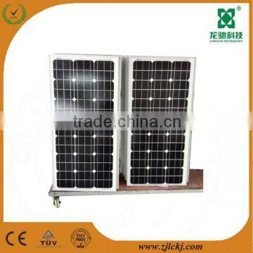 environment friendly monocrystalline flexible solar panel 80w