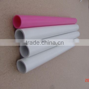 white ABS tube[abs plastic tube]