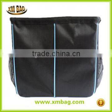 Car Garbage Can, Auto Trash Bags, Waterproof Liner Prevents Spills and Leaks, Metal Frame Holds it Open