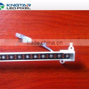 ws2812b Aluminum led strip with back side connector