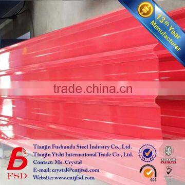 Building Material Pre-painted Galvanized roofing steel sheets