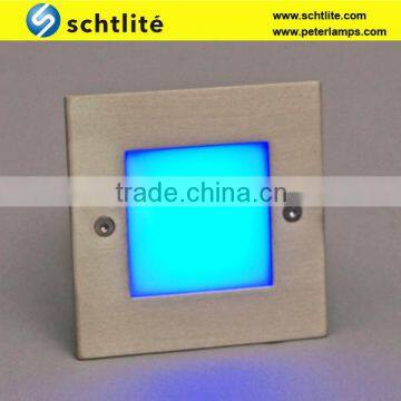 SPRING good quality 7*7cm popular outdoor led wall recessed light