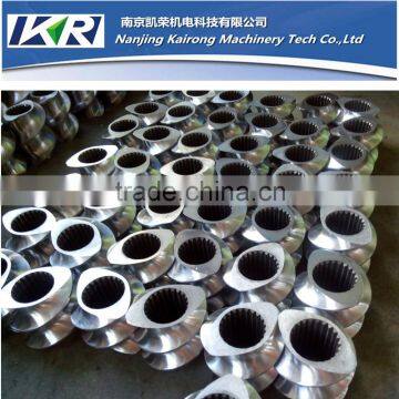 Parallet twin screw segment screw barrel