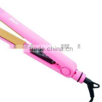 Ebolon professional titanium pink hair straightener