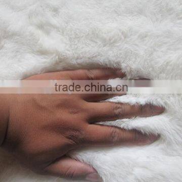 Factory Direct Supply 100% Real Rabbit Fur Skin Blanket / Natural Fur Plate