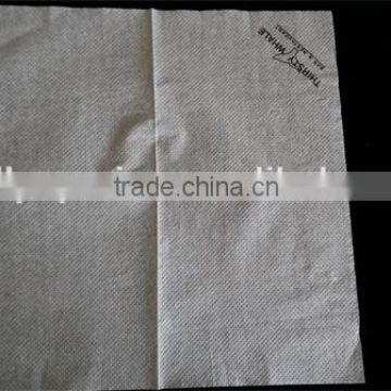 Hot sale 100% vigin wood pulp luncheon/dinner napkins with logo printed