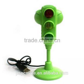 Desktop Street Traffic Stop Light USB Hub With Red Yellow Green Lights photo-3