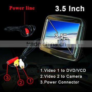 3.5 inch TFT LCD hdmi input small size pc lcd monitor with rear view monitor