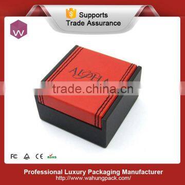 luxury small cufflink box leather wholesale